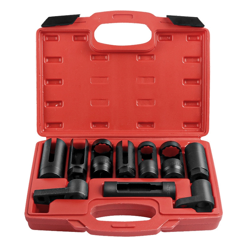 10PC Oxygen Sensor Socket Set - Remove Oil Pressure Sending Units & More (TL01011)