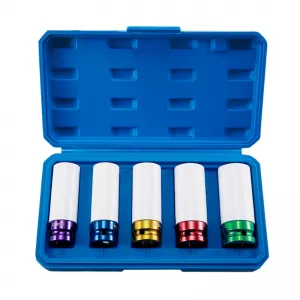 5PC Wheel Protector Impact Socket Set