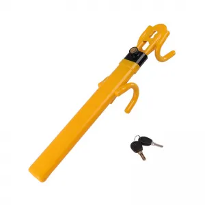 Double Hook Steering Wheel Lock