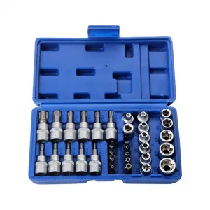 34PC E-Torx Sockets Bit Set