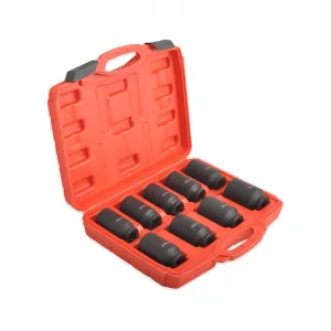 9PC Hex Pneumatic Socket Set