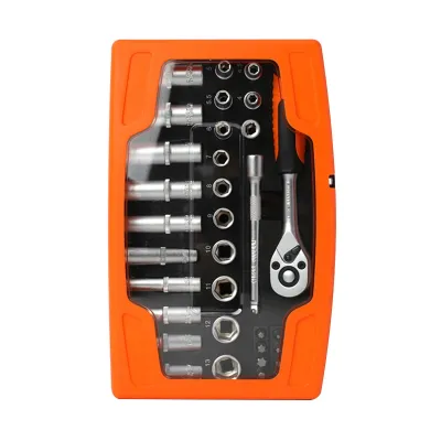 37PC 1/4" Drive Socket Set