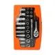 37PC 1/4" Drive Socket Set